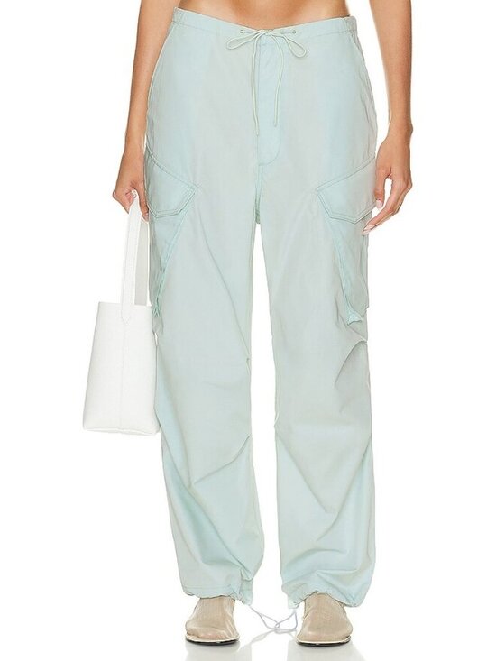 Agolde Pants - NEW $248 AGOLDE GENERVA CARGO PANTS IN PALE BLUE SIZE 27
